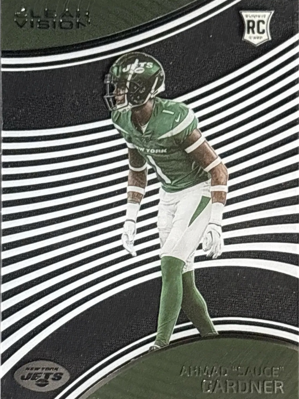 Panini New York Jets Ahmad Gardner Rookie Card